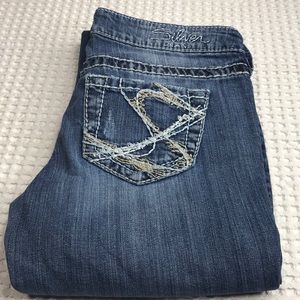 Silver Jeans Women Size 26 Aiko Bootcut Five Pocket Medium Wash